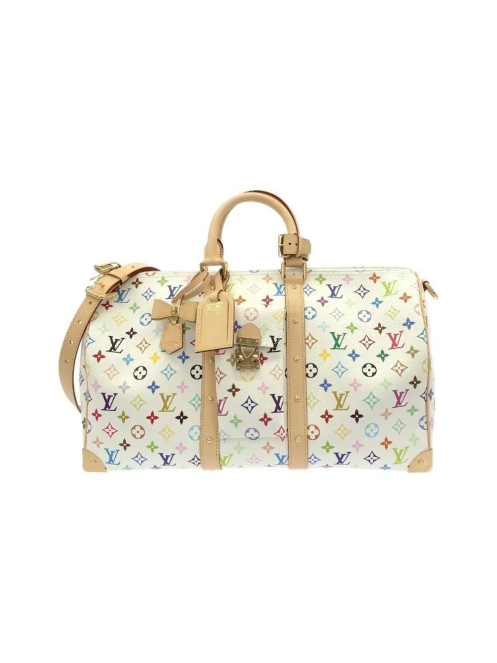 Louis Vuitton Multicolor Keepall Bandouliere 45 Boston Bag